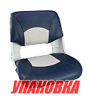 Кресло складное мягкое SKIPPER, цвет синий/белый (упаковка из 2 шт.) Marine Rocket MR10062_pkg_2