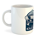 Kruskis 42611C052 Sailor Кружка 325ml Бесцветный  White
