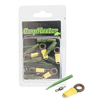 Carp hunter 79032350 Скользящая привязка Бесцветный Green / Yellow