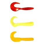 Wizard 86957-070 Мягкий приманка Harpex Twist 40 mm  Red