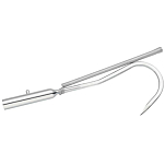 Shurhold 658-1804 4 Gaff Hook Серебристый  Spring Guard