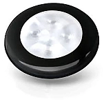 Hella marine 385984 Slim Line 12V Круглый теплый белый светодиодный светильник Black