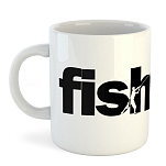 Kruskis 42611S286 Word Fishing Кружка 325 мл Белая  White