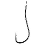 Mikado HSC10058-1/0B Surfcast Ryusen Зубчатый Крюк Серебристый Black Nickel 1/0 