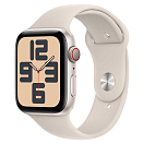 Купить Apple MRGX3QL/A Watch SE GPS + Cellular 44 mm Sport Band  Starlight M-L 7ft.ru в интернет магазине Семь Футов