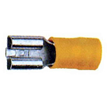Oem marine KLAUB750E Женский клип Terminal 100 единицы Yellow 6.3 x 0.8 mm