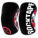 Rock tape 21032-extralarge Наколенник Assassins 7 mm Black / Red 20x15x3 XL