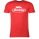 Купить Berkley 1551350 Футболка с коротким рукавом Logo Красный Red S 7ft.ru в интернет магазине Семь Футов