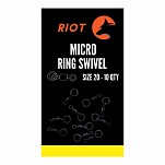 Riot RTMRS20 Micro Вертлюги с кольцом  Black 20