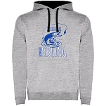 Kruskis SU1067035802C419 Толстовка с капюшоном Life Is Better Fishing Heather Grey / Black L