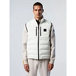 North sails 603352-0144-L Жилет Tiburon Бежевый  Bit Of White L