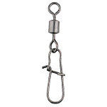 Mikado HX3050-018 Roller С вертлюгами Fastlock Snap Серебристый Black Nickel 18 