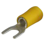Talamex 14425528 Cable Вилка U 6 Единицы Желтый Yellow 5 mm 