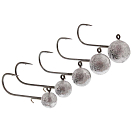 Купить Westin T66-007-043-UNIT Джиг-головка Round Up Micro 3 Единицы Black Nickel 4 g 7ft.ru в интернет магазине Семь Футов