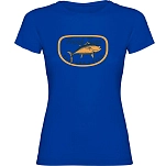 Kruskis 11502241xxlc074 Футболка с коротким рукавом Fresh Tuna Royal Blue 30x25x2 2XL