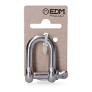 Купить Edm 85324 5/16´´ 8 mm Феттер Серебристый Silver 7ft.ru в интернет магазине Семь Футов