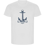 Kruskis CA66900401C053 Футболка с коротким рукавом Anchor ECO Белая White XL
