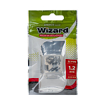 Wizard 82340814 Лидер Заклепки Бесцветный  Black 1.0 x 1.4 x 8 mm