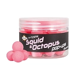 Dynamite baits ADY041838 плавающие бойлы N Ticers Кальмар и осьминог Pink 12 mm