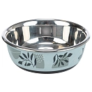 Купить Trixie 25304 миска 1.6L  Blue / Grey 7ft.ru в интернет магазине Семь Футов