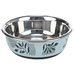 Trixie 25304 миска 1.6L  Blue / Grey