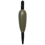 Kinetic F637-034-291 Fixed Inline Sinker Вести 2 единицы Зеленый Dark Green 35 g 