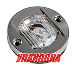 Огонь кормовой круглый, светодиодный белый свет 12 В, SeaFlo (упаковка из 20 шт.) SFNL041W01_pkg_20