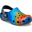 Купить Crocs 208094-0c4-c6 Деревянные башмаки Classic Spray Dye T Black / Multi 35x25x15 EU 22 7ft.ru в интернет магазине Семь Футов