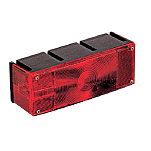 Optronics 158-ST16RBP Combo ST16RBP Свет прицепа со стороны пассажира Red 35.6 x 7 x 25.4 cm