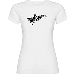 Kruskis 11502102xxls113 Женская футболка с коротким рукавом Orca Tribal White 30x25x2 2XL