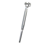 Oem marine RICST104 A4 M10 Тензор фиксированной вилки с закрытым корпусом Серебристый Grey 5 mm