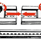 Plastic end for rail, 46.671.01