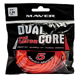 Maver 3017006 Dual Core Pro Match 5 m Гибкая Линия  Blaze Orange 2.50 mm