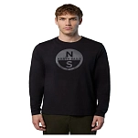 North sails 692850-0999-S Футболка с длинным рукавом Graphic Черный Black S
