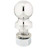 Wesbar 220-63845 сцепной мяч 220-63845 Белая  Chrome 2´´ x 1´´ x 2-1/8´´ 