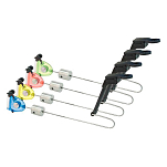 Carp hunter 77090334 LED Регулируемый индикатор поворота веса Серебристый Green