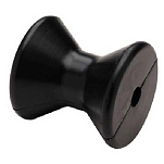 Seachoice 50-56301 Bow Roller Черный  Black Rubber 76 mm 