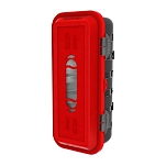 Lalizas 45048 Шкаф для переносного огнетушителя Red 70x40x40