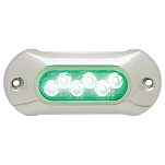 Attwood ATT-65UW06G-7 LightArmor Underwater 5.0 HP Серебристый Tactical Green 1650 Lumens 