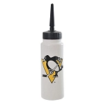 Nhl 65073-PITTSBURGH PENGUINS-1000 ml Бутылка для воды «Питтсбург Пингвинз» 1L Белая White / Black