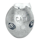 Купить Camp zinc 70-D25 Metric Collar Анод Серый  for Shafts Zinc 25 mm  7ft.ru в интернет магазине Семь Футов