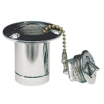 Plastimo 13920 Палубный наполнитель для воды Серебристый Silver 38 mm