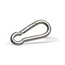 Купить Pike n bass 248505 Карабин Inox 5 Mm Серебристый Silver 7ft.ru в интернет магазине Семь Футов
