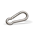 Pike n bass 248505 Карабин Inox 5 Mm Серебристый Silver
