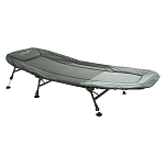 Carp expert 73700637 6 Ноги Раскладушка Серебристый Green 195 x 75 cm