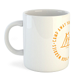 Kruskis 42611C155 Camp Away Кружка 325ml Белая  White