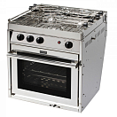 ENO F63356 FORCE10 Плита с духовкой / 3 конфорки / из нержавеющей стали