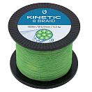 Купить Kinetic F502-312-097 8 1200 m Плетеный  Fluo Green 0.120 mm  7ft.ru в интернет магазине Семь Футов