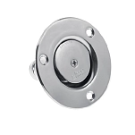 Plastimo 419462 Вентиляционное отверстие из нержавеющей стали Серебристый Silver 66 x 51 mm