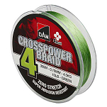 DAM SVS65846 Crosspower 4 Плетеный линия 300 m Бесцветный Green 0.220 mm